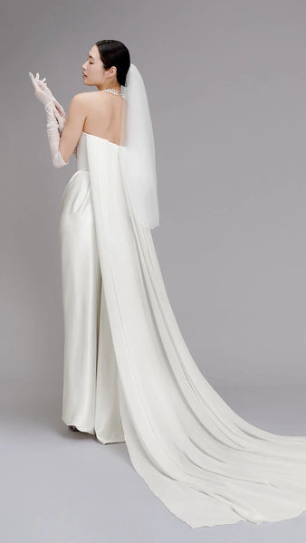 Vivienne Westwood Galaxy Cape Wedding Dress - Browns Bride