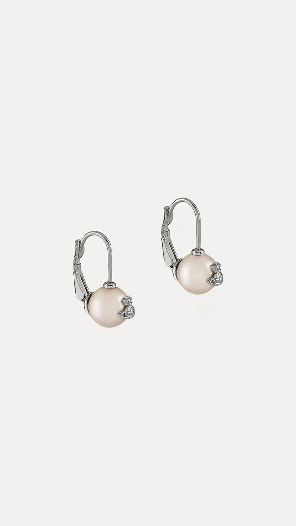 Gia Drop Earrings (Silver)