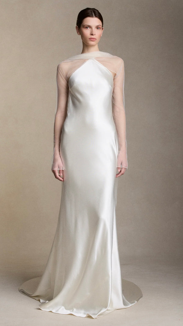 Mari with Tulle Sleeves