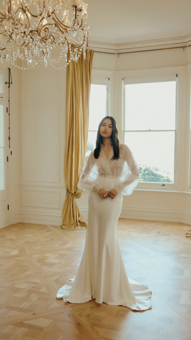 Wedding top dress blouse