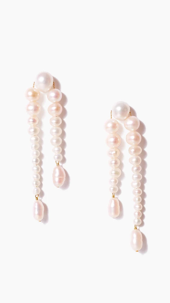 Dripping Pearl Delicate Drop Earrings – Ettika