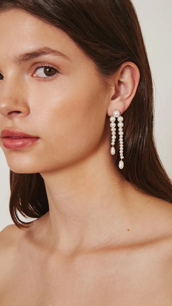 Pearl 2025 waterfall earrings